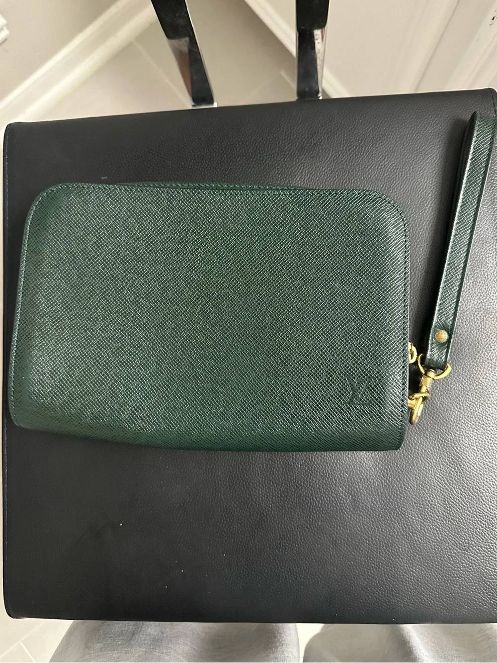 Louis Vuitton Taiga Clutch or wristlet Bag